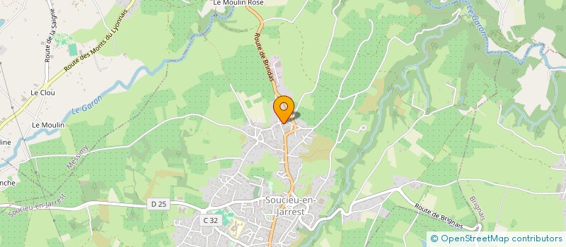 localisation de l'entreprise SCI VERCHERY 3  SOUCIEU-EN-JARREST