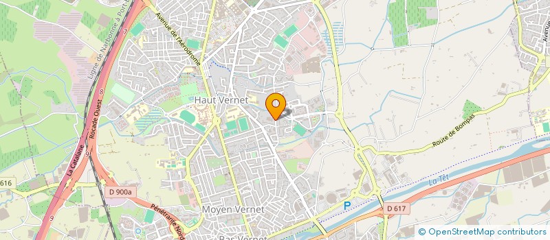 localisation de l'entreprise SCI VERCORS à PERPIGNAN