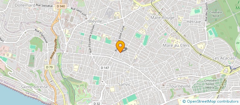 localisation de l'entreprise SCI VERCOUSTRE MOOH à LE HAVRE