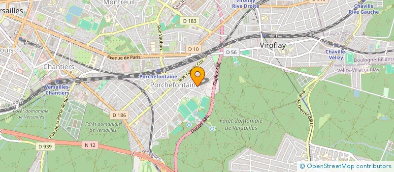 localisation de l'entreprise SCI VERDE à VERSAILLES