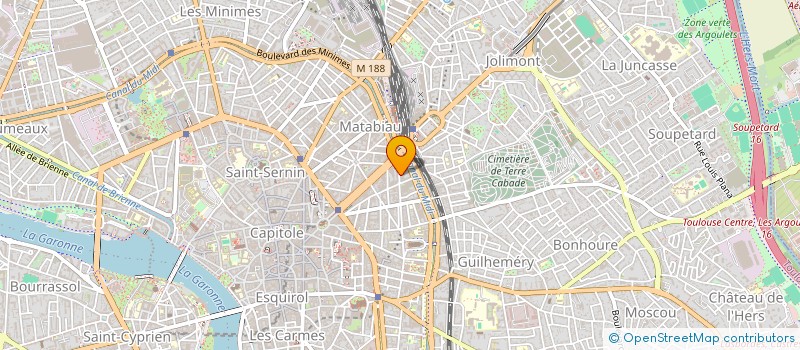 localisation de l'entreprise SCI VERDI à TOULOUSE