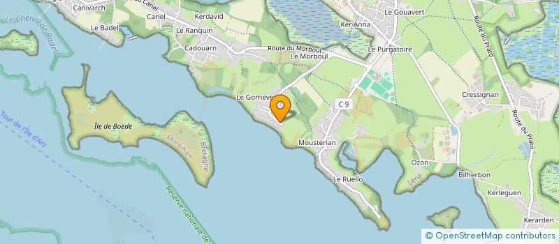 localisation de l'entreprise SCI VERDI à SENE