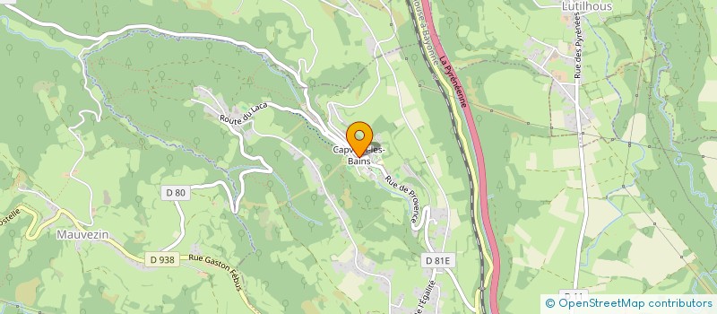 localisation de l'entreprise SCI VERDIER  CAPVERN