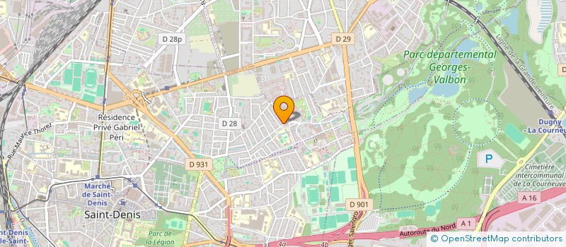 localisation de l'entreprise SCI VERDIER  SAINT-DENIS