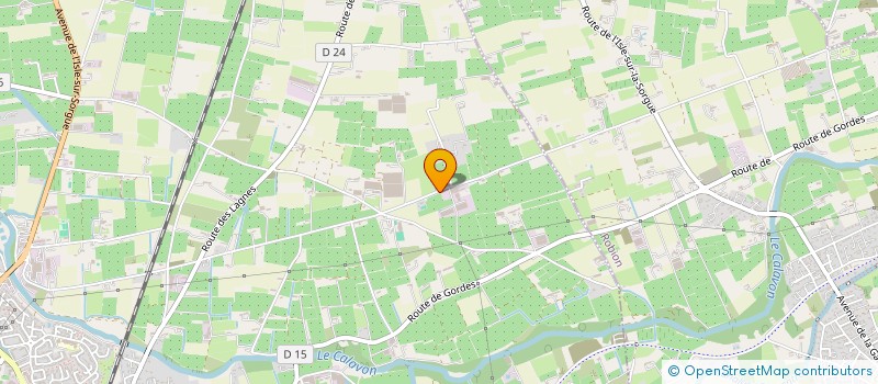 localisation de l'entreprise SCI VERDIER  CAVAILLON