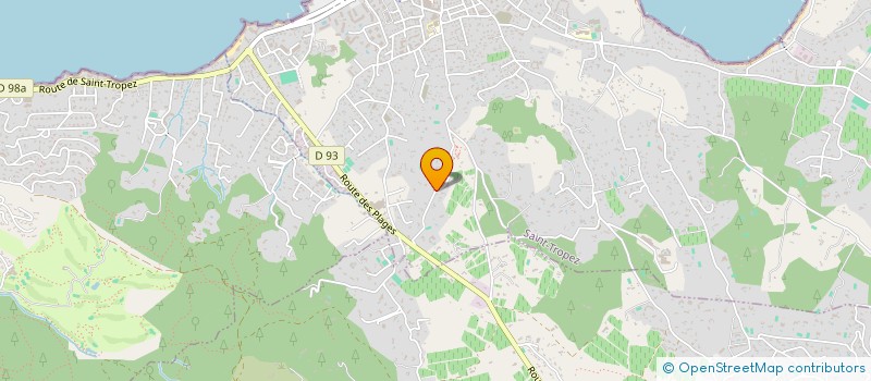 localisation de l'entreprise SCI VERDINE à SAINT-TROPEZ