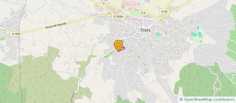 localisation de l'entreprise SCI VERDOIA à TRETS