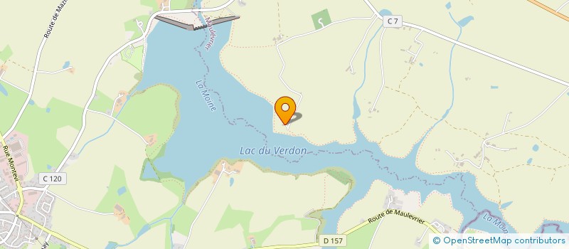 localisation de l'entreprise SCI VERDON  MAULEVRIER