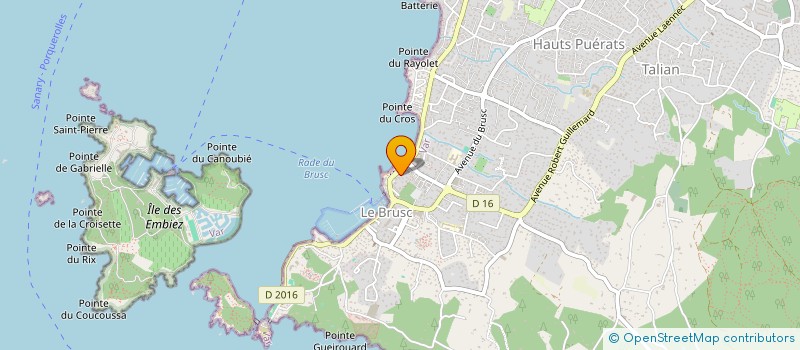 localisation de l'entreprise SCI VERDONNETTE à SIX-FOURS-LES-PLAGES