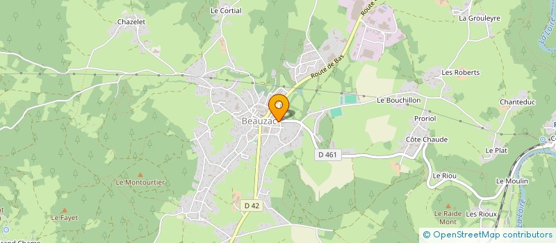 localisation de l'entreprise SCI VERDOYER  YSSINGEAUX