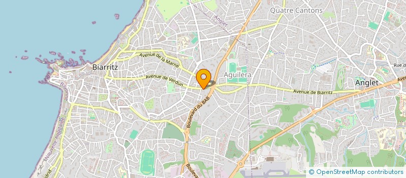 localisation de l'entreprise SCI VERDUN 136 à BIARRITZ