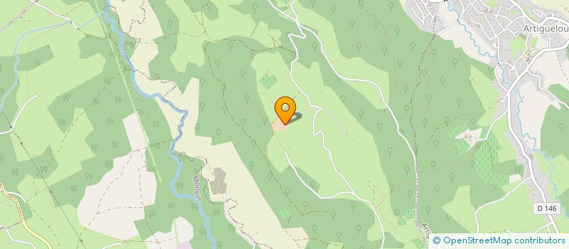 localisation de l'entreprise SCI VERDUN  ARTIGUELOUVE