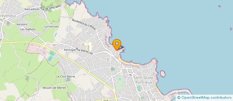 localisation de l'entreprise SCI VERDUN  SAINT-QUAY-PORTRIEUX