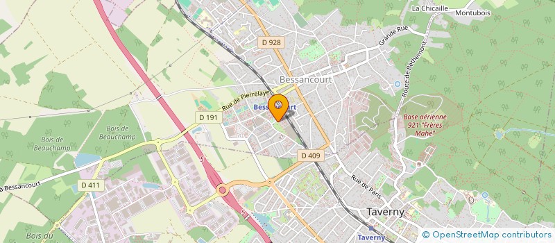 localisation de l'entreprise SCI VERDUN 82  BESSANCOURT