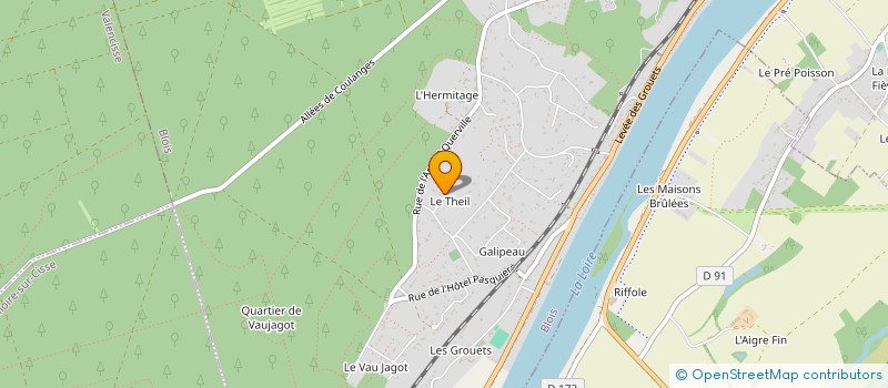 localisation de l'entreprise SCI VERDUN  BLOIS