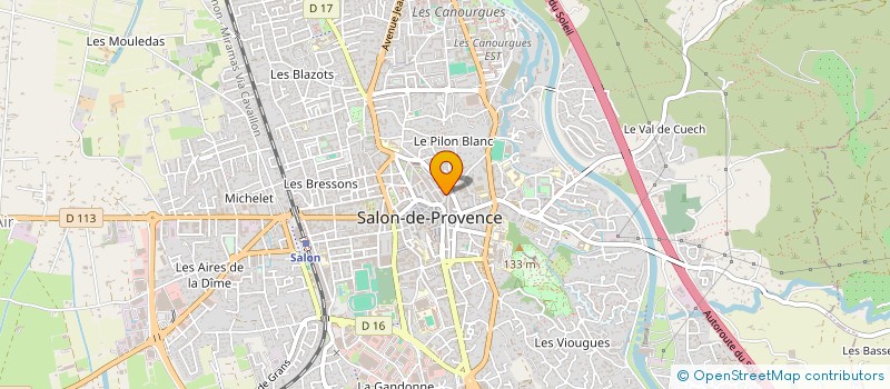 localisation de l'entreprise SCI  VERDUN PATRIMOINE  SALON-DE-PROVENCE