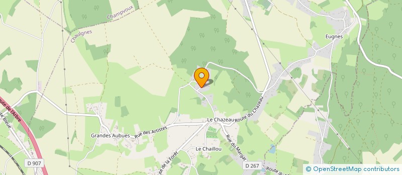 localisation de l'entreprise SCI VERDUN RACINE  CHAULGNES