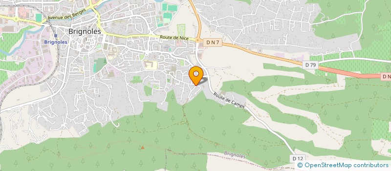 localisation de l'entreprise SCI VERDUNOISE ANDRE-MARIE à BRIGNOLES