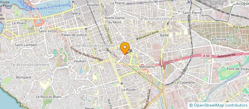 localisation de l'entreprise SCI VEREDE à MARSEILLE