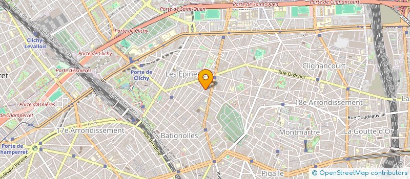 localisation de l'entreprise SCI VEREMMA  PARIS