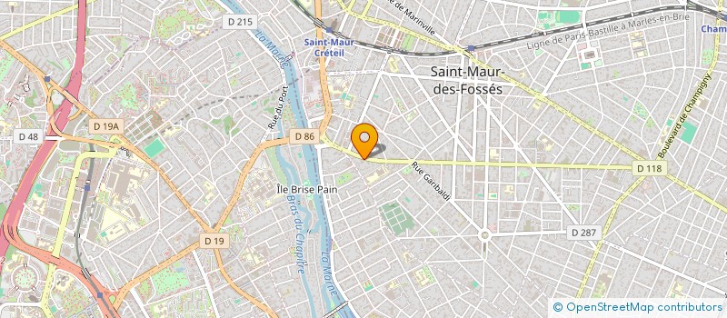 localisation de l'entreprise SCI VERENCE à SAINT-MAUR-DES-FOSSES