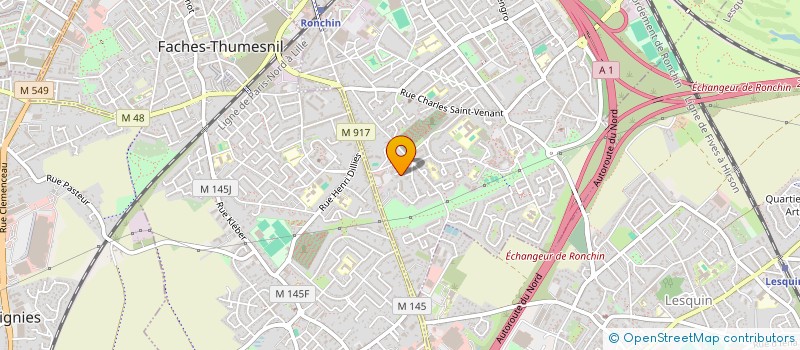 localisation de l'entreprise SCI VERFAILLIE  TEMPLEMARS