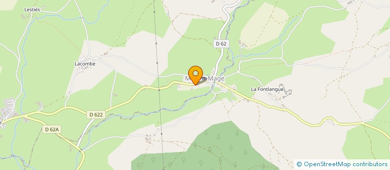 localisation de l'entreprise SCI VERGELY DESPAUX  MOULIN-MAGE