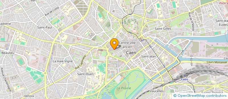 localisation de l'entreprise SCI VERGER à CAEN