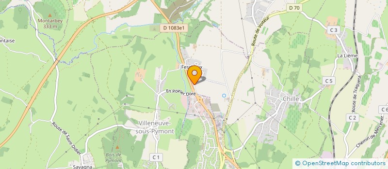 localisation de l'entreprise SCI VERGER DEVANT 125  VILLENEUVE-SOUS-PYMONT