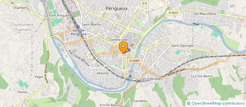 localisation de l'entreprise SCI VERGER6 à PERIGUEUX