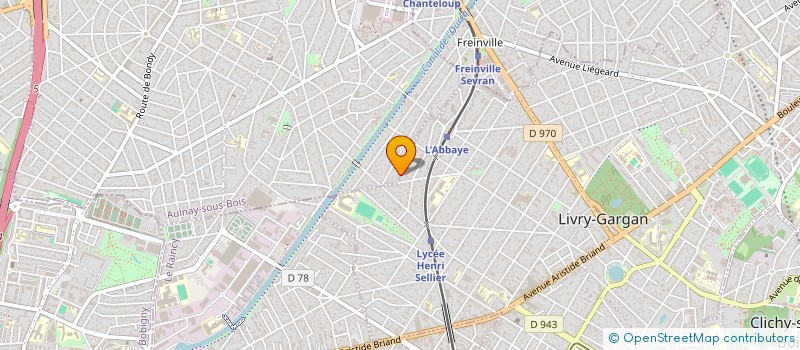 localisation de l'entreprise SCI VERGEREAU à AULNAY-SOUS-BOIS