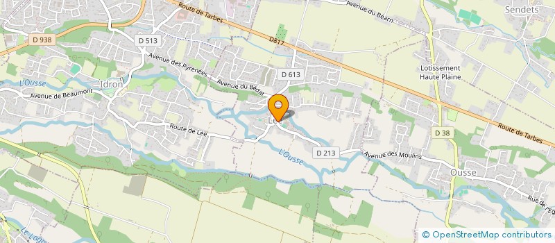 localisation de l'entreprise SCI VERGEZ  LEE