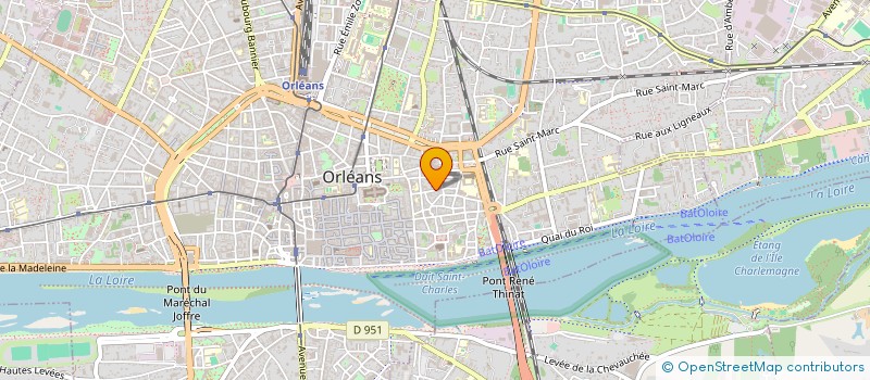 localisation de l'entreprise SCI VERGIER à ORLEANS