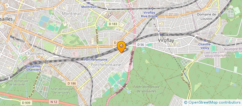 localisation de l'entreprise SCI VERGLADE à VERSAILLES
