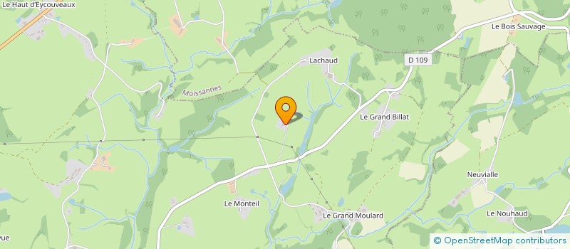 localisation de l'entreprise SCI VERGNE  CHAMPNETERY