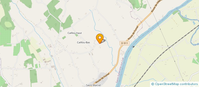 localisation de l'entreprise SCI VERGNERES  SAINT SYLVESTRE SUR LOT