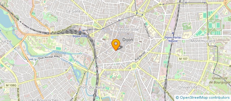 localisation de l'entreprise SCI VERGNOS à DIJON