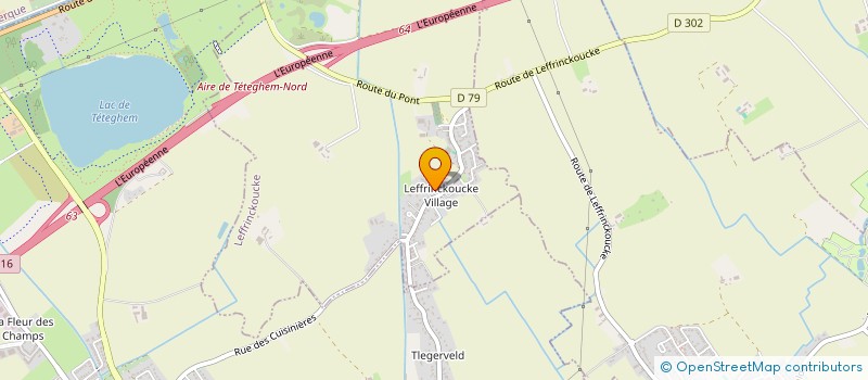 localisation de l'entreprise SCI VERHAGHE  WORMHOUT