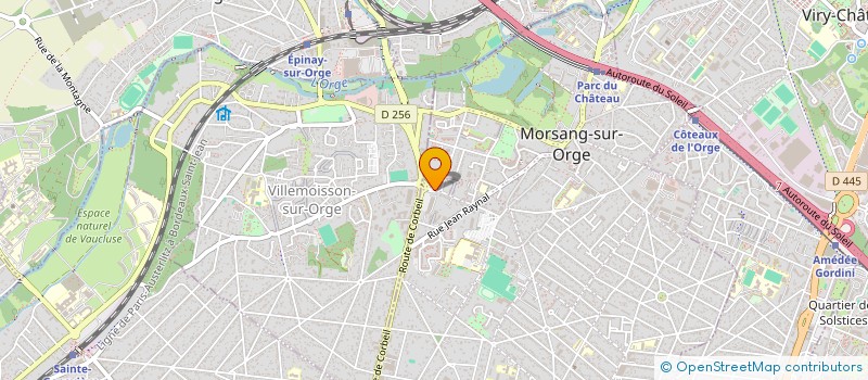 localisation de l'entreprise SCI VERHILLE DEVULDER à MORSANG-SUR-ORGE