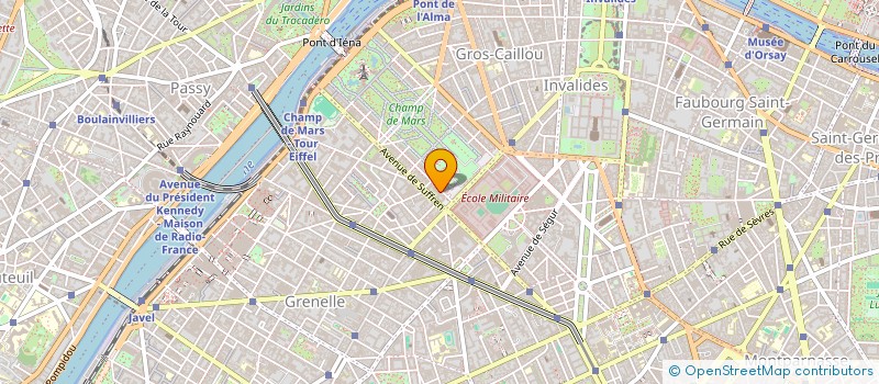 localisation de l'entreprise SCI VERIC  PARIS