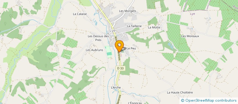 localisation de l'entreprise SCI VERIN  LES MATHES