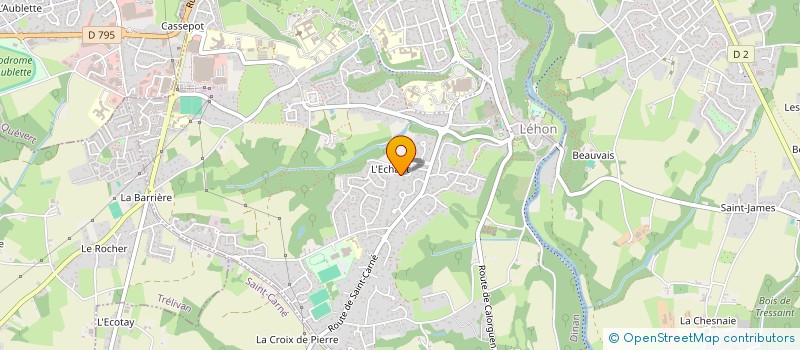 localisation de l'entreprise SCI VERITA  DINAN