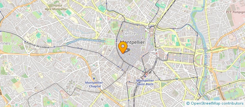 localisation de l'entreprise SCI VERLAINE à MONTPELLIER