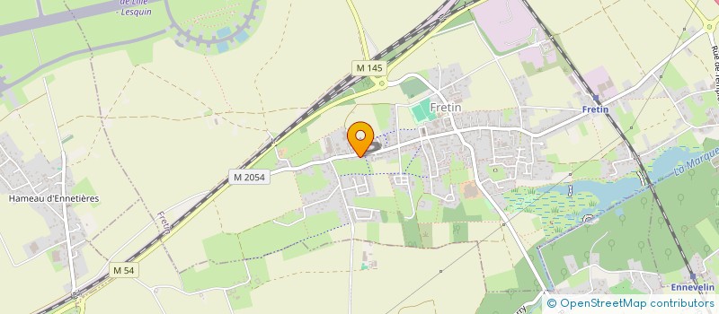 localisation de l'entreprise SCI VERLAN à FRETIN