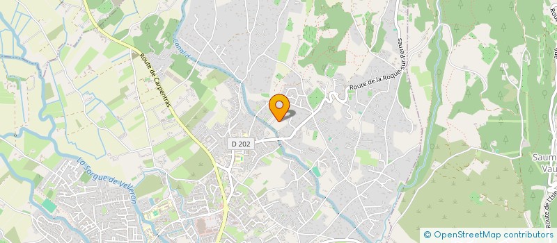 localisation de l'entreprise SCI VERLANCE  L'ISLE-SUR-LA-SORGUE