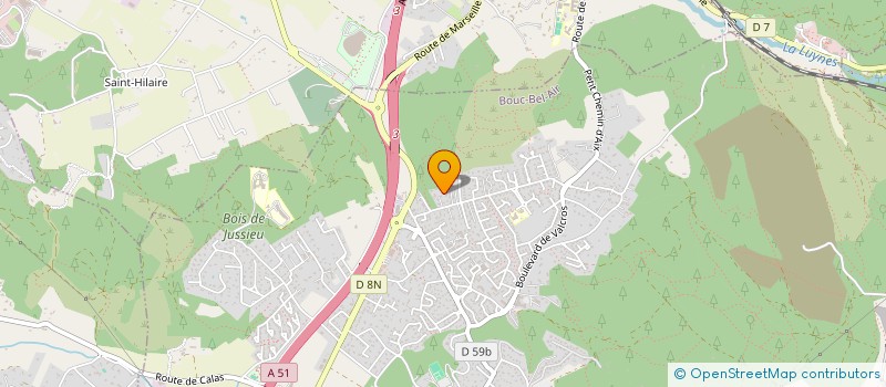 localisation de l'entreprise SCI VERLEY IMMOBILIER à BOUC-BEL-AIR