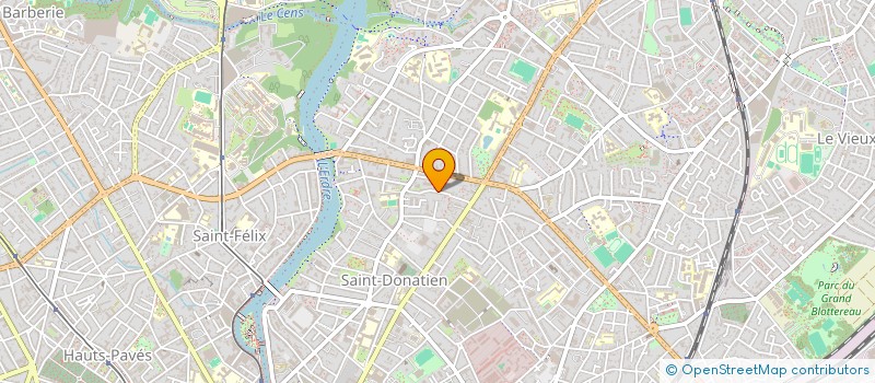 localisation de l'entreprise SCI VERLI à NANTES