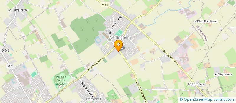 localisation de l'entreprise SCI VERLIMMO  VERLINGHEM