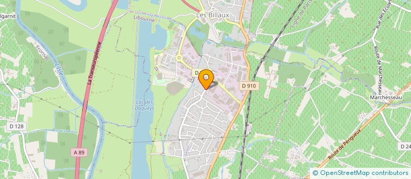 localisation de l'entreprise SCI VERMANDE  LIBOURNE