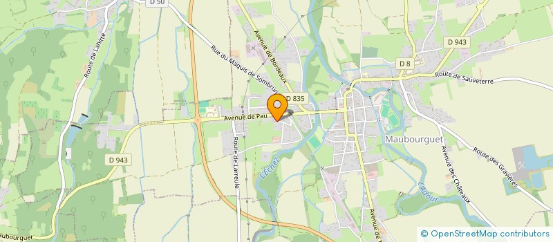 localisation de l'entreprise SCI VERMAU  MAUBOURGUET